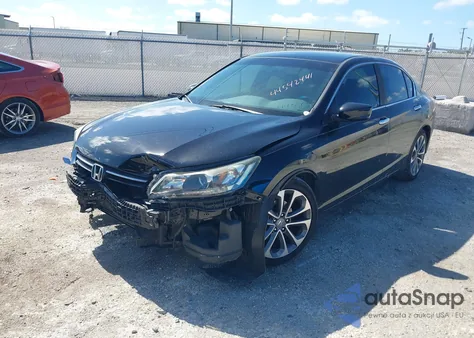 2013 Honda Accord Sport из США, поврежденный, VIN 1HGCR2F54DA224276